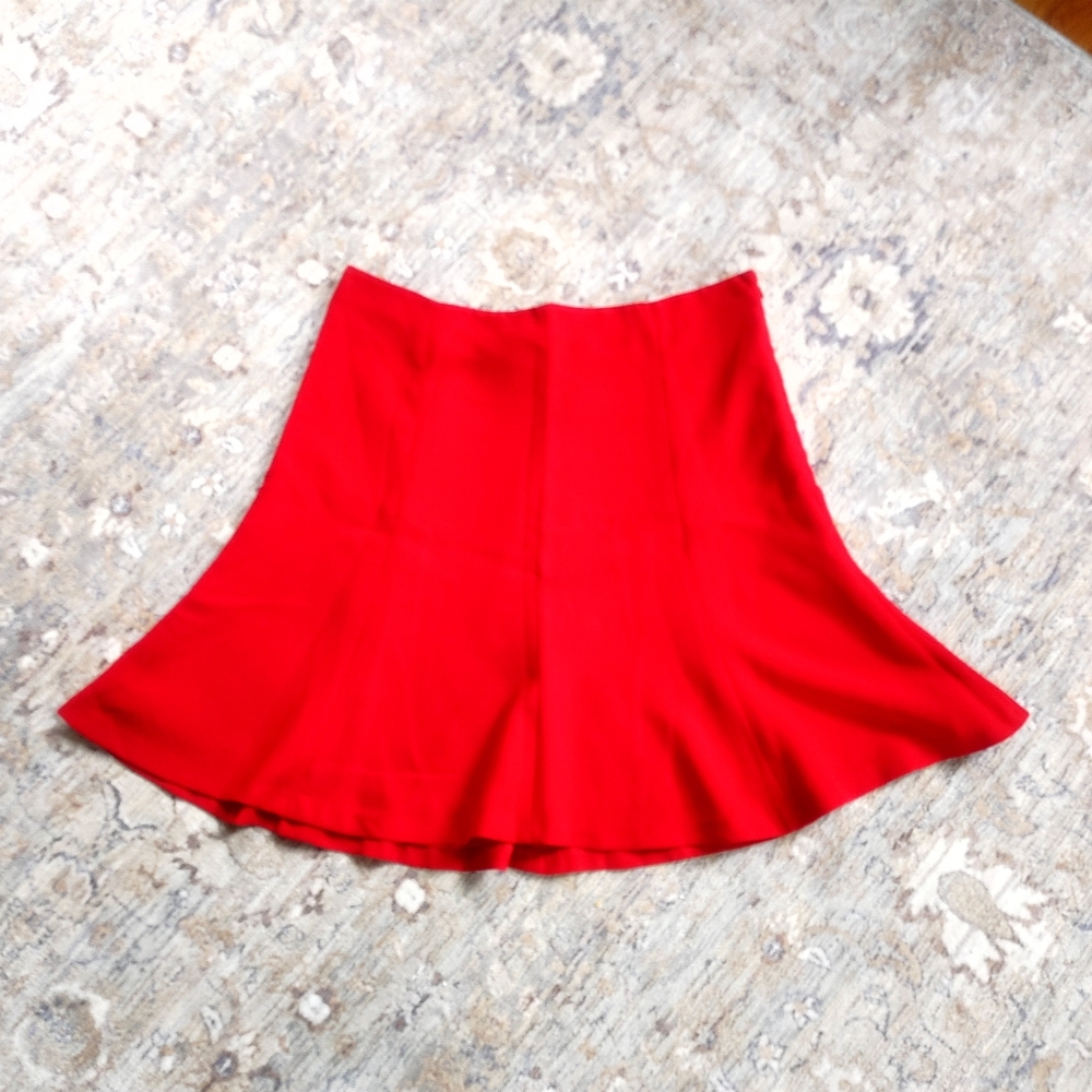 Ralph Lauren Elegant Red Women's Skirt
